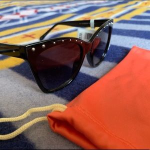 Black Fossil Sunglasses